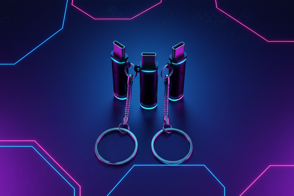 Set 3 brichete USB-C