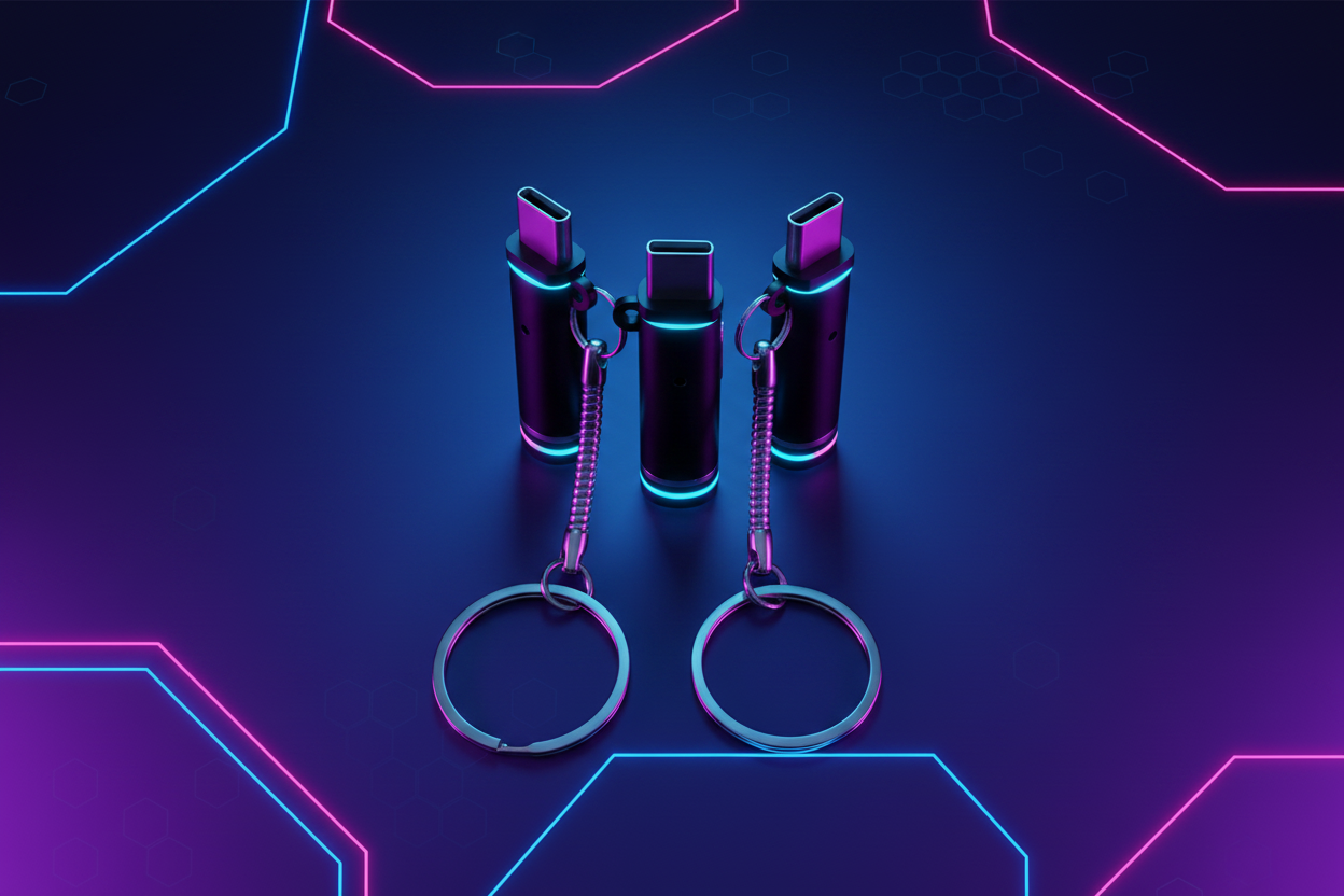 Set 3 brichete USB-C